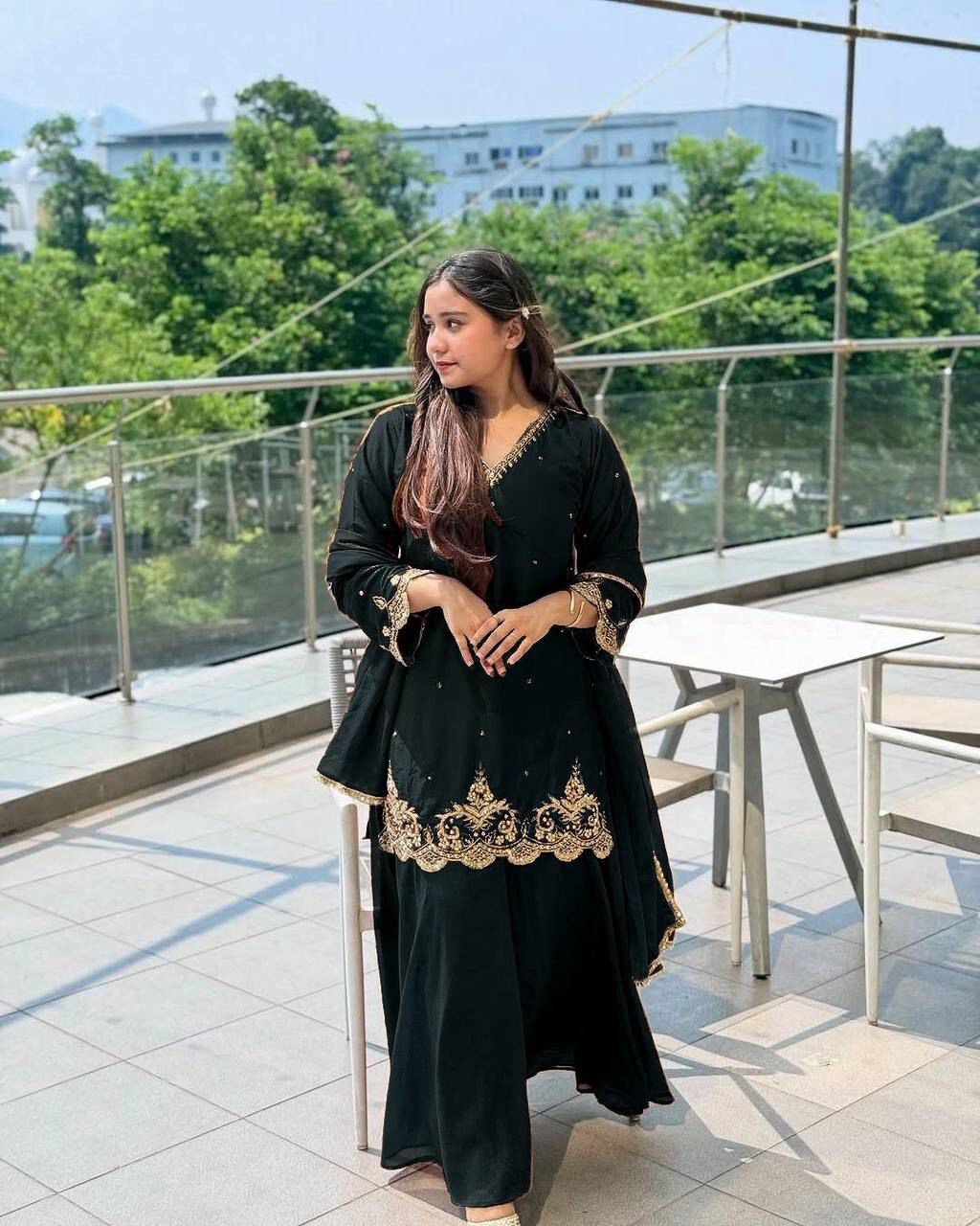 Indian Salwar Kameez Pakistani Wedding Party Dress Wear Bollywood Suit Palazzo
