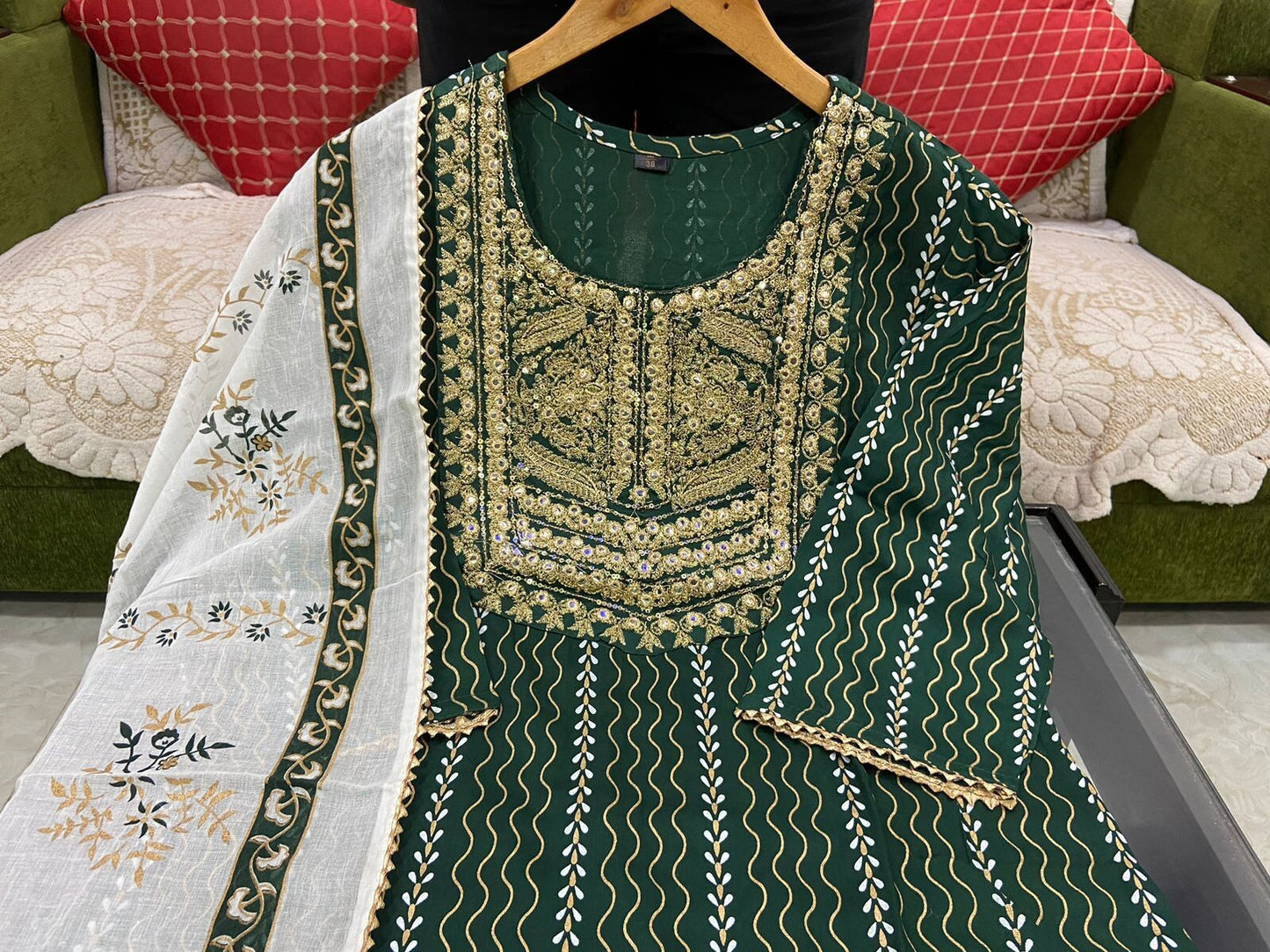green salwar kameez,green cotton kurti set,pakistani style suit,handmade salwar suit,embroidered green kurta,green ethnic wear,traditional salwar kameez,women’s green kurti set,green kurti with dupatta,green pakistani outfit,cotton salwar kameez set,green wedding outfit,handcrafted ethnic suit,three piece green suit,green party wear dress,green suit for women,indian pakistani style kurti,green scoop neck kurti,printed green kurti set,green festival outfit,soft cotton salwar suit,green kurti pant dupatta,gre