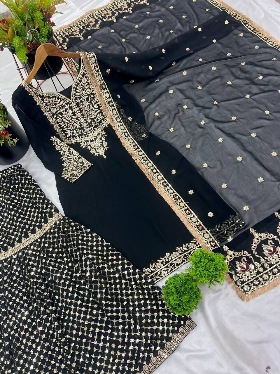 Faux Georgette Sharara Suit,
Embroidery Sequence Sharara,
Sharara Set for Weddings,
Full Sleeve Kurti Sharara,
5mm Sequence Work Suit,
Party Wear Sharara Dress,
Georgette Sharara Set for Women,
Heavy Embroidered Suit,
Sharara with Lace Dupatta,
Micro Cotton Lined Suit,
Fully Stitched Sharara Set,
Sharara Kurti Dupatta Set,
Bridal Sharara Outfit,
Wedding Guest Ethnic Wear,
Designer Sharara Plazzo Set,
Heavy Work Georgette Suit,
Luxury Indian Party Wear,
Festival Wear Sharara Suit,
Elegant Sharara Set for Wom