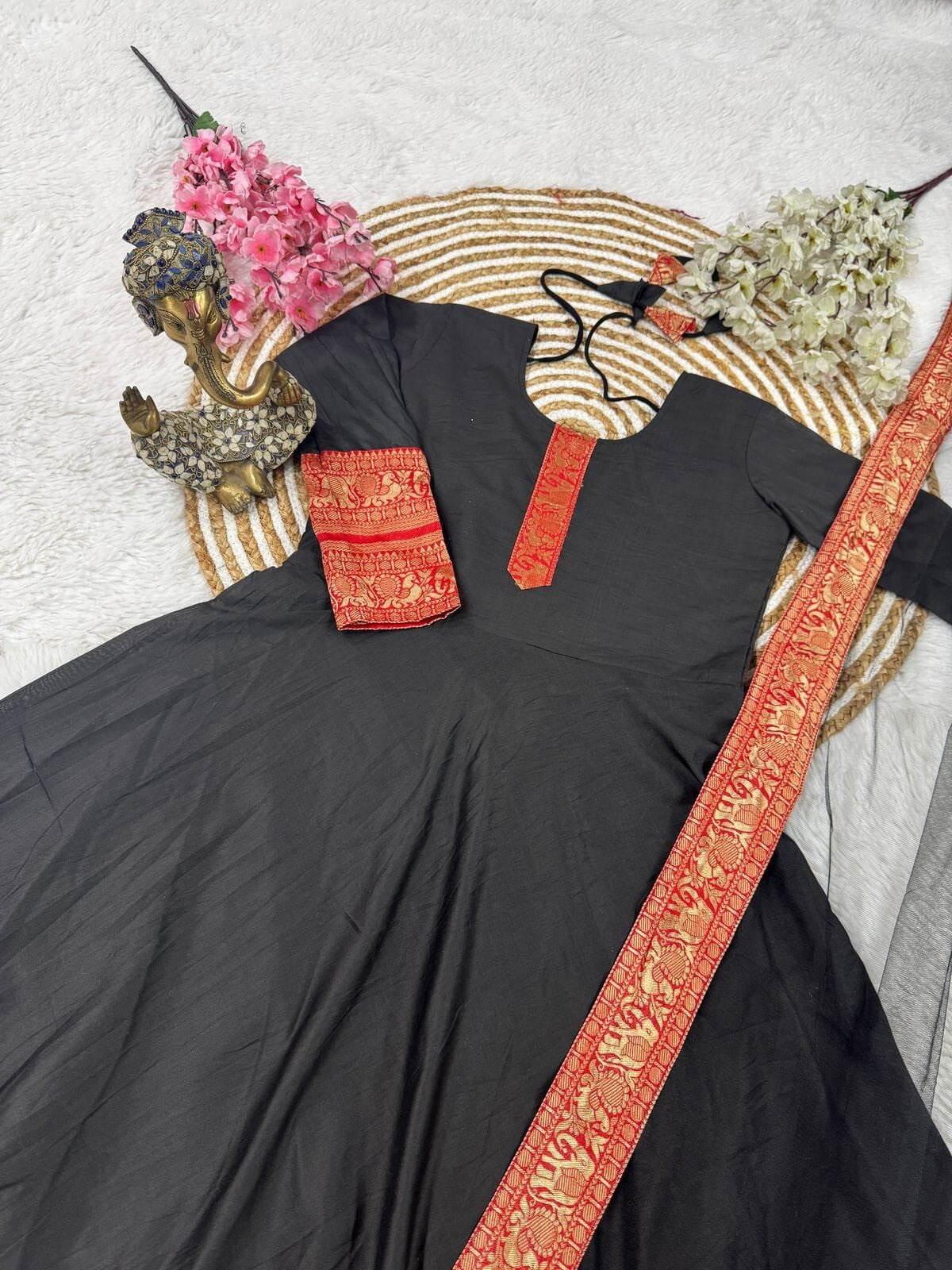 Bollywood Pakistani Kurta Pant Dupatta Set Designer Women Salwar Kameez Kurti