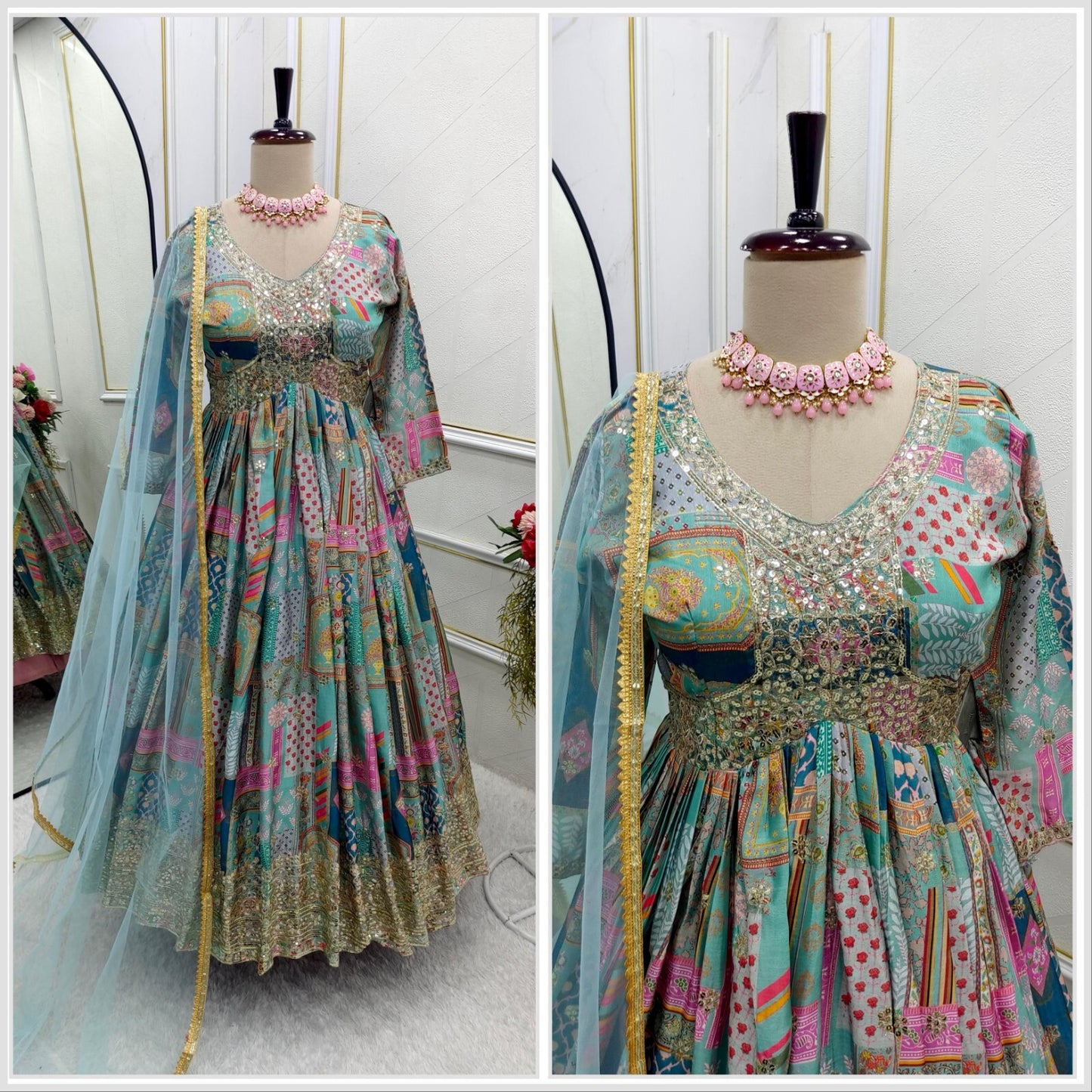 Pink Gown, pink Anarkali, Anarkali Suit, Red Anarkali Gown Set, Chinon Silk Dupatta Dress, Bollywood Style Wedding Gown, Indian Wedding Gown Set, Pakistani Eid Outfit for Women, Embroidered Gown with Pants, Ready to Wear Ethnic Dress, Anarkali Gown with Sequence Work, 3 Piece Wedding Dress Set, Heavy Micro Cotton Inner Gown, Scoop Neck Anarkali Suit, Stylish Party Wear Gown Set, Traditional Indian Outfit for Women, Festive Wear Ethnic Gown, Full Stitched Gown Set,