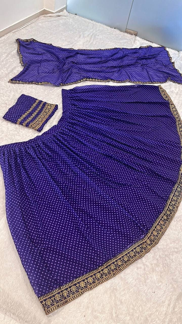 DESIGNER NET LEHENGA CHOLI WITH DUPATTA FOR INDIAN BOLLYWOOD WEDDING PARTY WEAR