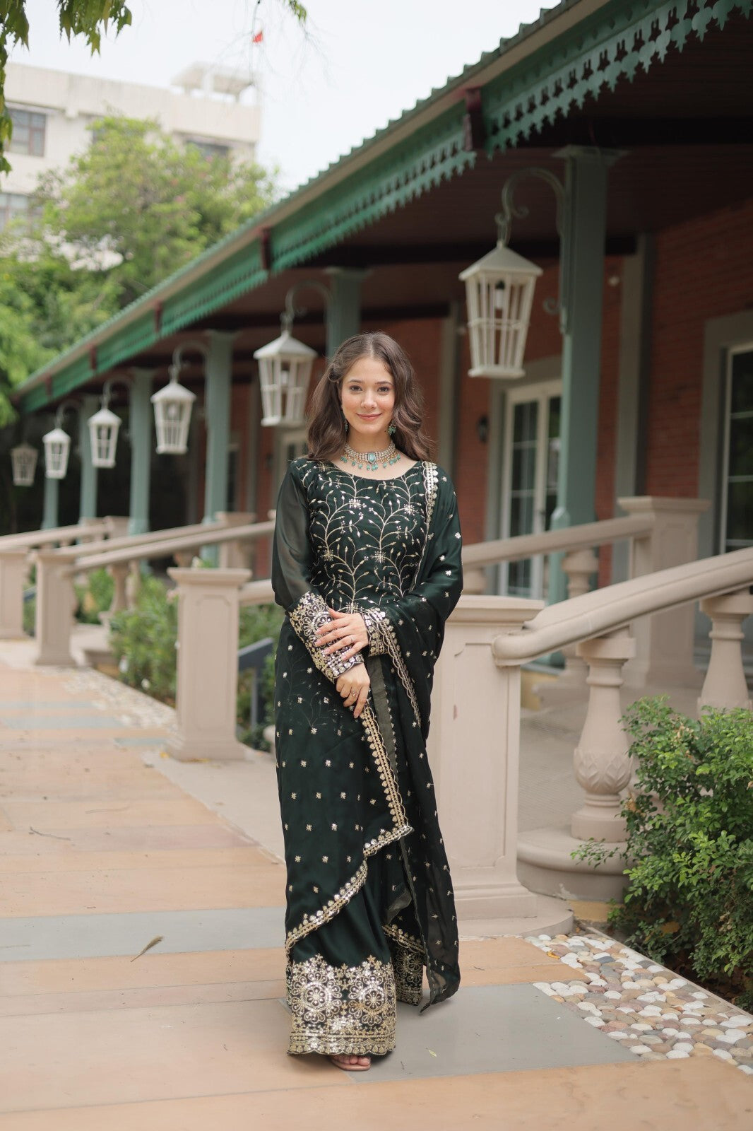 Wedding Salwar kameez for Women, Readymade Sharara Kurta, Pakistani suit 3Pc Set