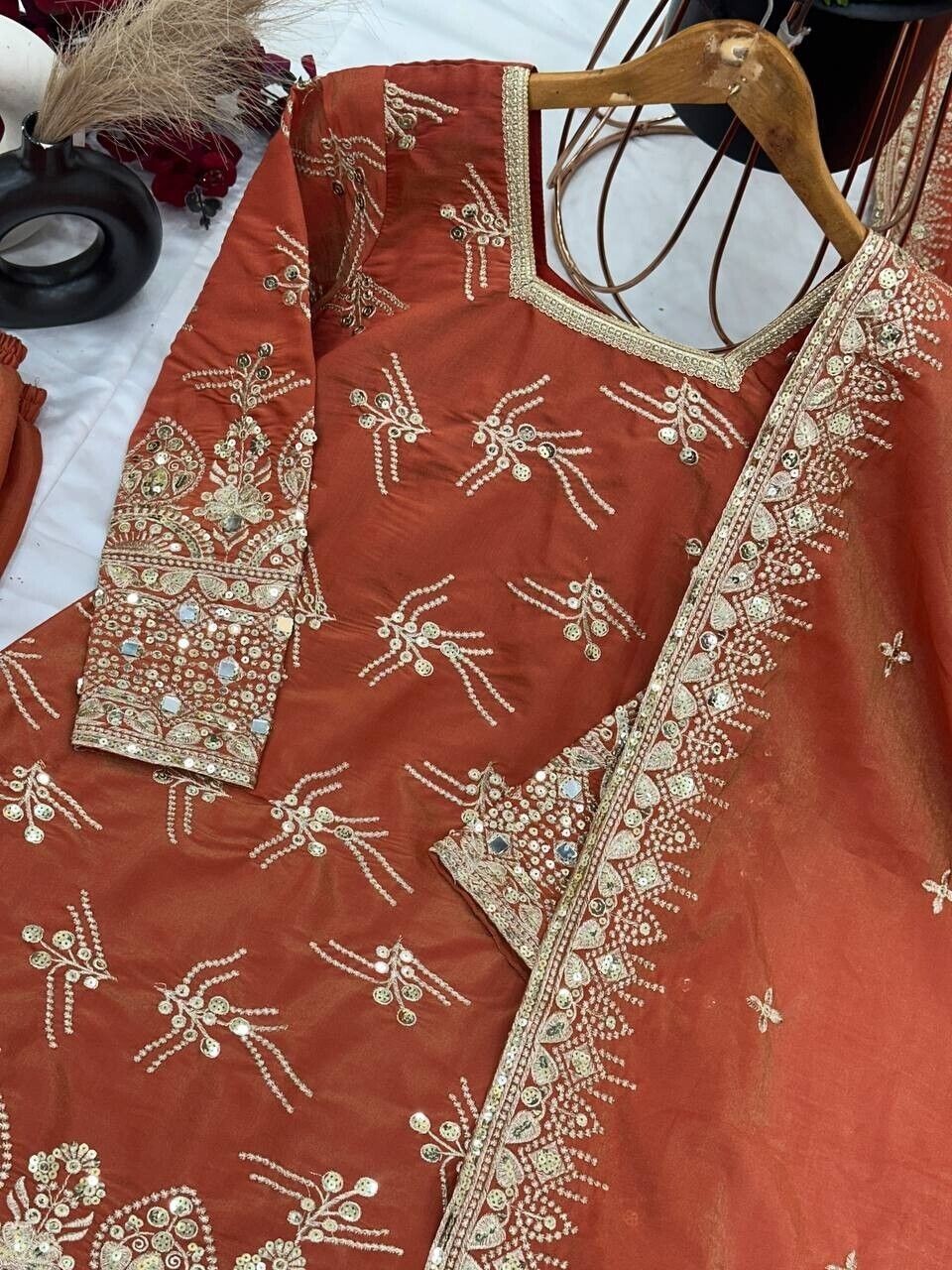 Faux Georgette Sharara Set,
Embroidered Sharara Suit,
5mm Sequence Work Outfit,
Moti Work Sharara Dress,
Heavy Embroidery Kurti Set,
Designer Sharara Suit for Women,
Party Wear Indian Outfit,
Wedding Sharara Dress,
Fully Stitched Sharara Suit,
Sharara with Lace Dupatta,
Micro Cotton Lined Suit,
Ethnic Wear for Festive Occasions,
Full Sleeve Sharara Kurti,
Ready to Wear Pakistani Dress,
Heavy Georgette Dupatta Set,