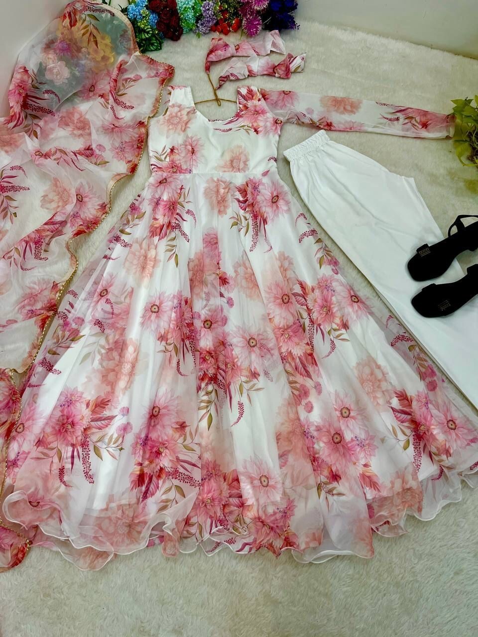 Bollywood Salwar Kameez,
Pakistani Wedding Suit,
Designer Anarkali Gown Set,
Organza Silk Dupatta Suit,
Butter Cotton Inner Gown,
Floral Printed Wedding Dress,
8 Meter Flair Anarkali,
Scoop Neck Salwar Suit,
3 Piece Wedding Outfit,
Cocktail Party Salwar Suit,
Better20tees Ethnic Wear,
Digital Print Dupatta Dress,
Indian Bridal Guest Suit,
Machine Washable Ethnic Set,
Ready to Wear Salwar Kameez,