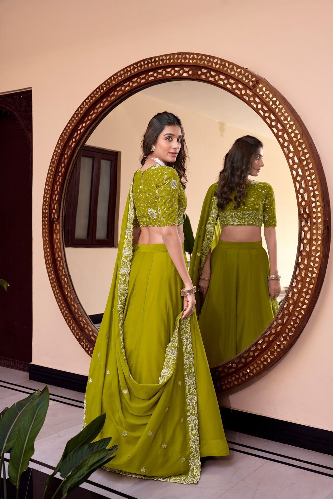 Readymade Lehenga Pakistani Lengha Choli Indian Wedding Party Bridal Mehendi New