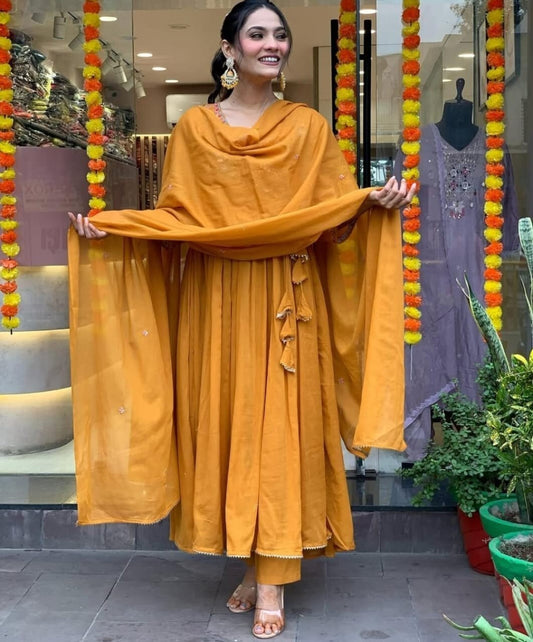 cotton anarkali gown, ethnic wear for women, festive anarkali dress, casual cotton anarkali, floor length gown, indian cotton gown, traditional anarkali dress, summer anarkali gown, daily wear ethnic gown, cotton flared dress, stylish anarkali suit, breathable cotton dress, indian ethnic fashion, long cotton kurti gown, anarkali dress for girls,