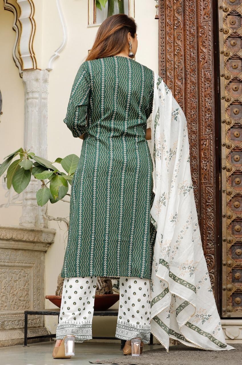 green salwar kameez,green cotton kurti set,pakistani style suit,handmade salwar suit,embroidered green kurta,green ethnic wear,traditional salwar kameez,women’s green kurti set,green kurti with dupatta,green pakistani outfit,cotton salwar kameez set,green wedding outfit,handcrafted ethnic suit,three piece green suit,green party wear dress,green suit for women,indian pakistani style kurti,green scoop neck kurti,printed green kurti set,green festival outfit,soft cotton salwar suit,green kurti pant dupatta,gre