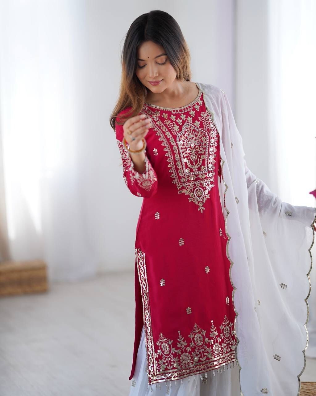 Shimmer Silk Sharara Set,
Heavy Embroidered Sharara Suit,
Wedding Sharara Dress,
Party Wear Sharara Set,
Full Flair Palazzo Suit,
Sharara Suit with Dupatta,
Sequence Work Kurti Set,
Embroidered Kurti Sharara,
Sharara Set for Women,
Shimmer Silk Dupatta Set,
Dupatta with Moti Work,
Lace Border Dupatta Suit,
Luxury Indian Ethnic Wear,
Sharara Kurti Dupatta Combo,
Designer Sharara Outfit,
Evening Wear Sharara Set,
Bridal Sharara Suit,
Heavy Work Indian Suit,
Fully Stitched Sharara Set,
Indian Wedding Guest Dre