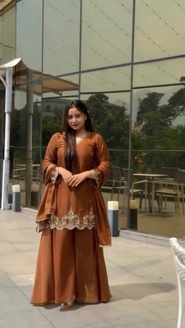 Indian Salwar Kameez Pakistani Wedding Party Dress Wear Bollywood Suit Palazzo