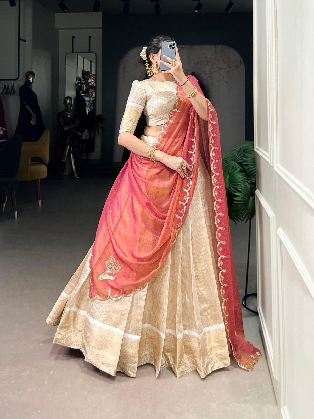 Slub Silk Lehenga Choli,
Designer Wedding Lehenga Set,
Zari and Sequins Work Lehenga,
Chinnon Dupatta Lehenga Set,
Silk Blouse Lehenga Set,
Indian Bridal Lehenga Choli,
Party Wear Lehenga Outfit,
Stitched Lehenga for Women,
Handmade Indian Lehenga,
Traditional Lehenga Choli Set,
Festive Wear Lehenga Dress,
Elegant Embroidered Lehenga,
Ready to Wear Lehenga Choli,
Lehenga for Special Occasions,
Bollywood Style Lehenga Set,