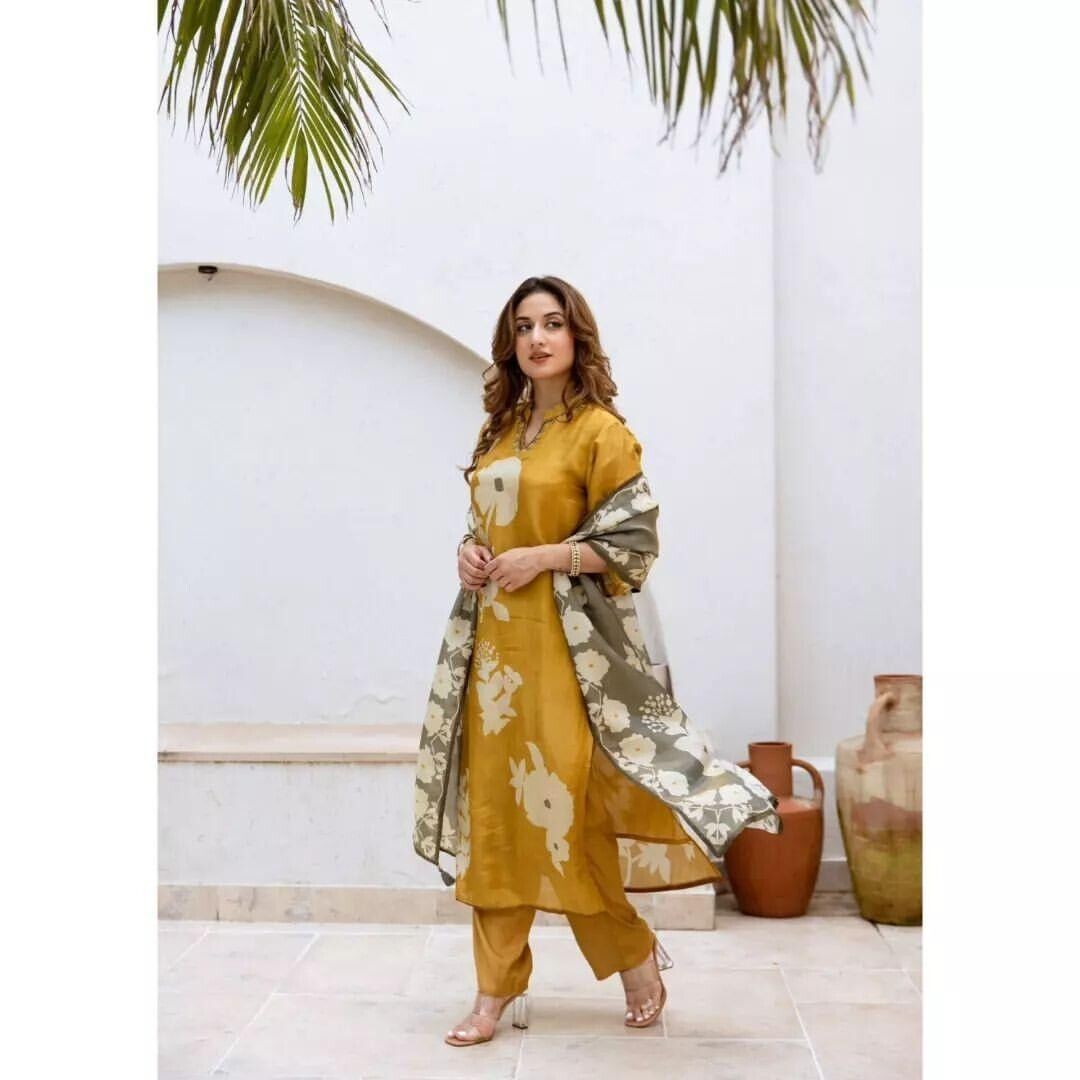 Women Eid Dress Pakistani Salwar Kameez Ready made Suits Wedding Party 3 Piece