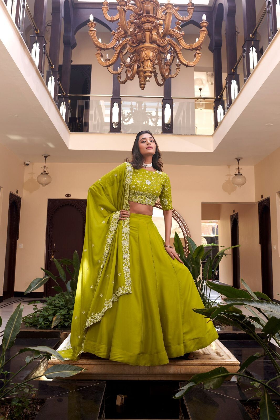 Readymade Lehenga Pakistani Lengha Choli Indian Wedding Party Bridal Mehendi New