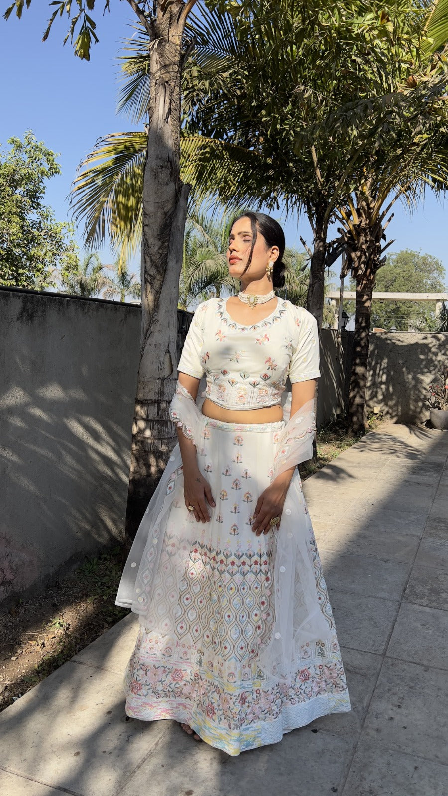 Premium Lehenga with Sequins & Net Dupatta