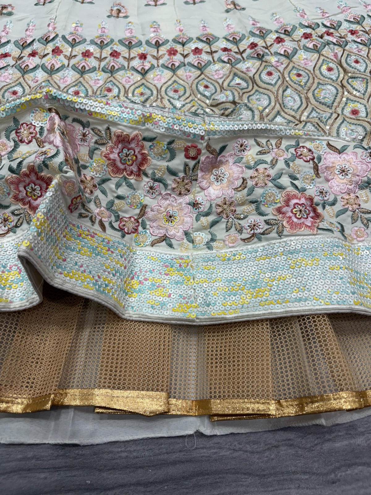 Premium Lehenga with Sequins & Net Dupatta