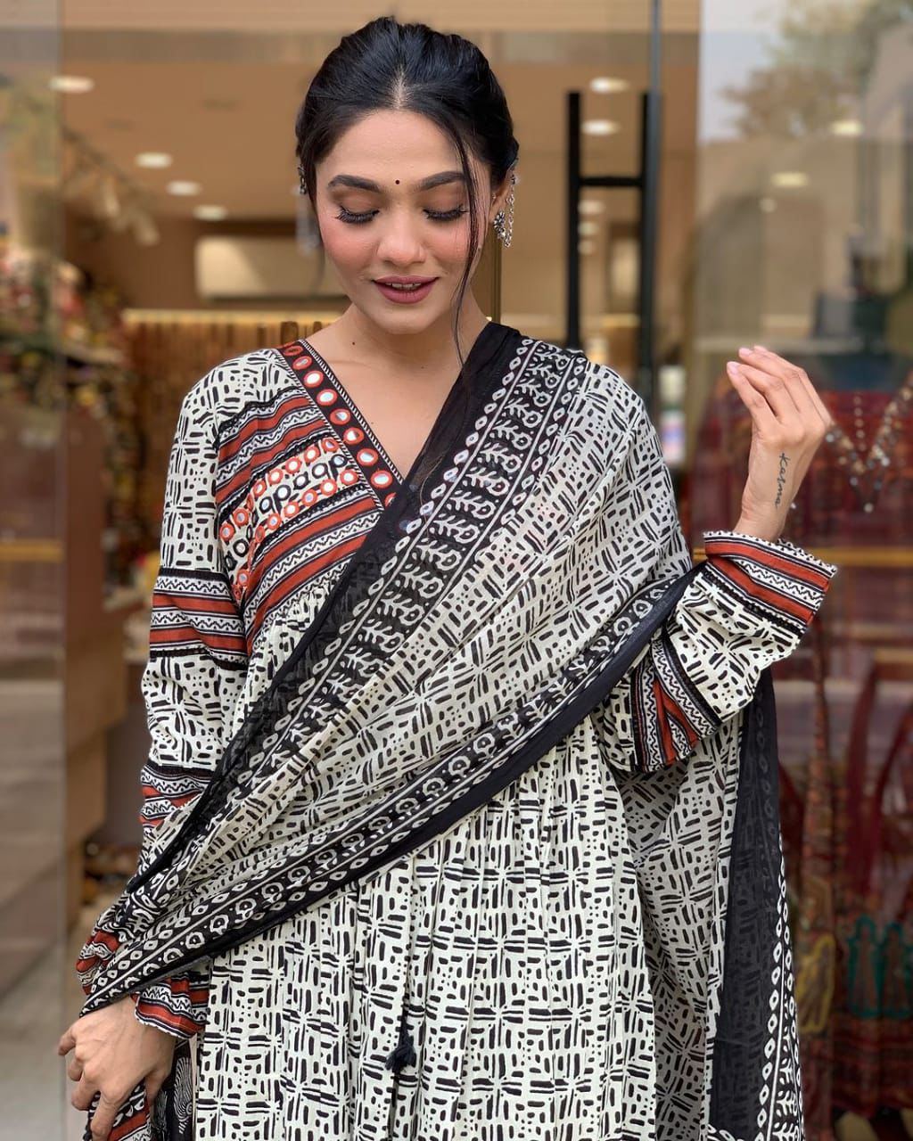 athira cotton suit,set with mirror work,thread work kurti,pure cotton kurti set,mirror work kurta,cotton salwar suit,embroidered cotton kurti,three piece cotton suit,kurta pant dupatta set,ethnic wear for women,festive kurti set,mirror embroidery kurti,traditional cotton suit,new launch ethnic wear,designer cotton suit,casual ethnic set,soft cotton kurti set,printed dupatta suit,mirror work neckline,thread embroidery sleeves,party wear cotton kurti,ready to wear kurta set,cotton suit with dupatta,handcrafte