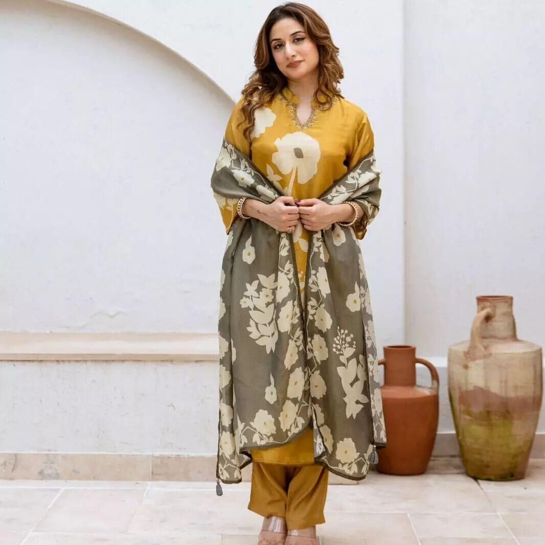 Women Eid Dress Pakistani Salwar Kameez Ready made Suits Wedding Party 3 Piece