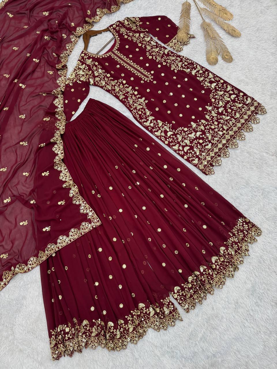 Sharara suit for women,
Designer sharara suit,
Wedding sharara dress,
Party wear sharara suit,
Sharara with dupatta,
Embroidered sharara suit,
Festive sharara outfit,
Heavy work sharara suit,
Bridal sharara set,
Georgette sharara suit,
Silk sharara suit,
Sharara kurti set,
Sharara suit online shopping,
Latest sharara design,
Traditional sharara dress,