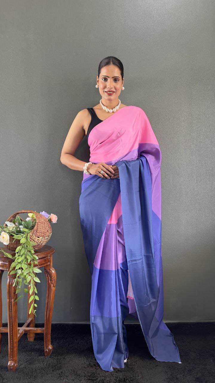 Silk Blend Saree with Ethnic detailing Ideal for haldi