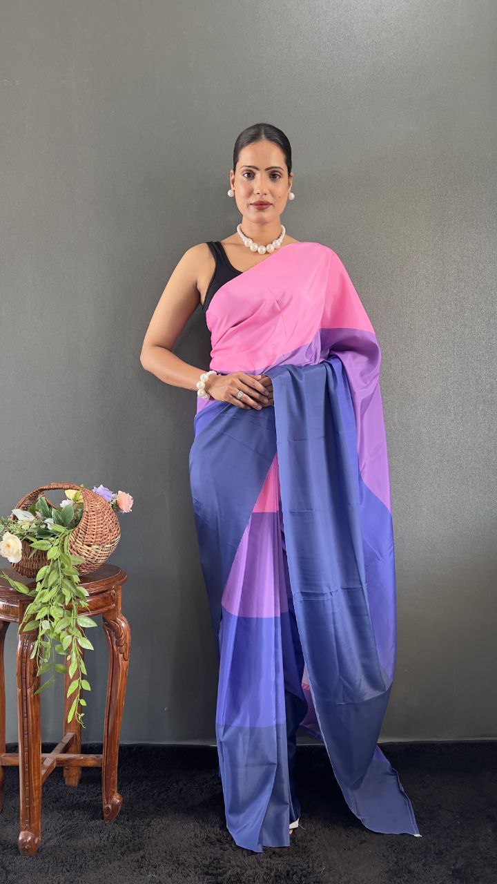 Silk Blend Saree with Ethnic detailing Ideal for haldi