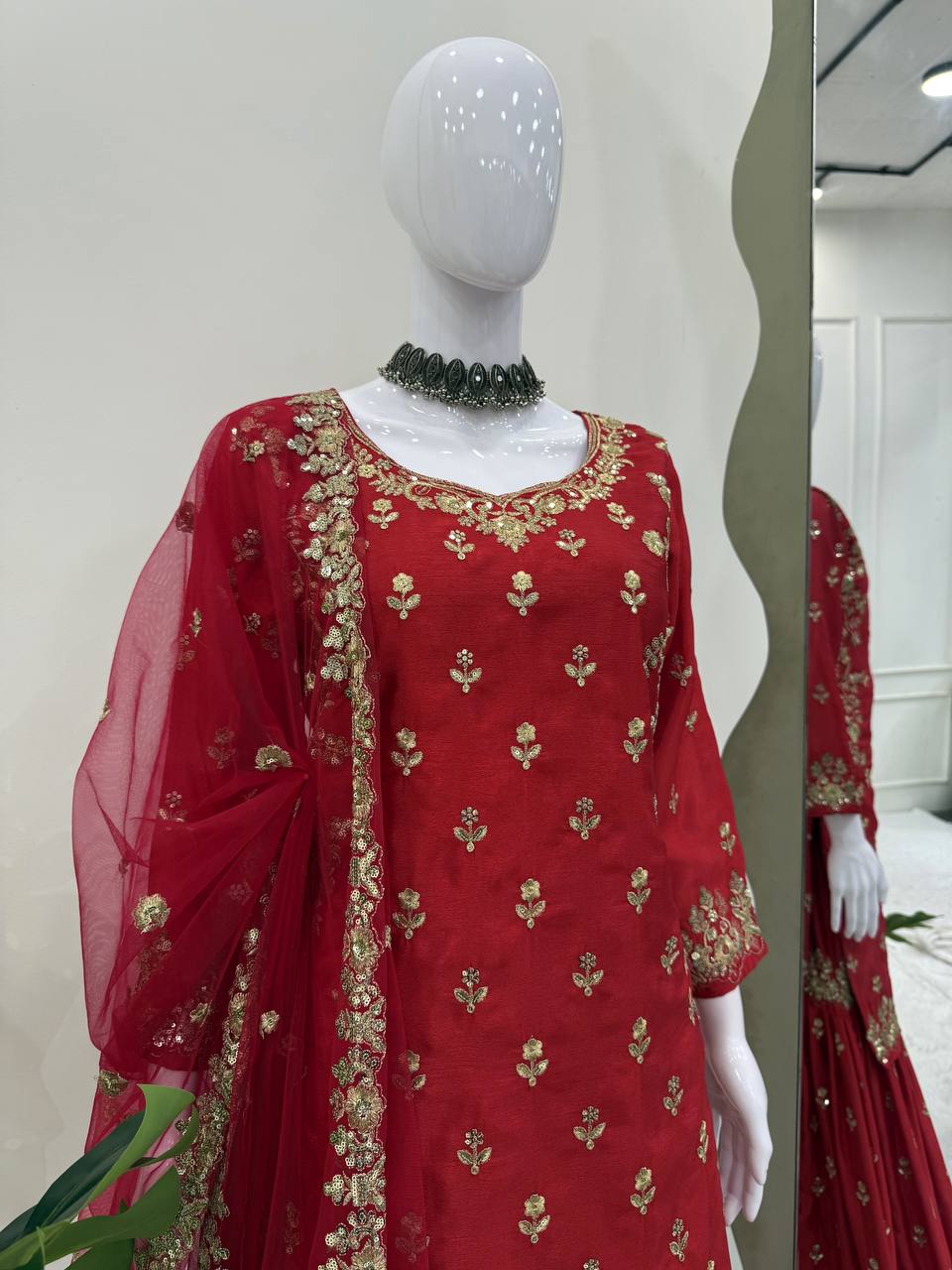Elegant Silk Sharara Kurti for Women