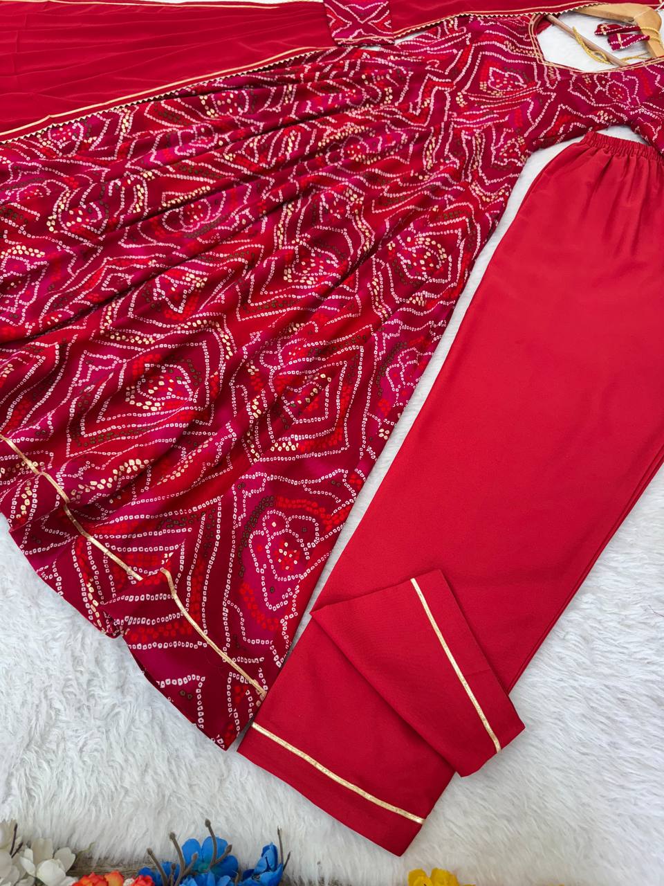 Cotton Anarkali Suit for Women for Wedding