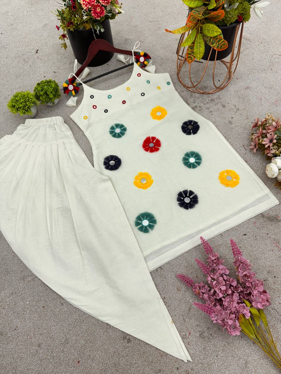 Punjabi Style Dhoti Kurta Set