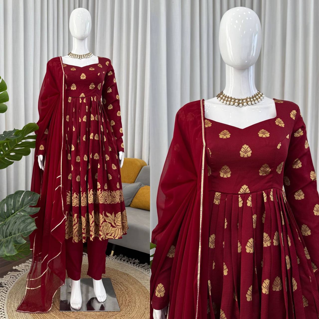 Indian Designer partywear Anarkali Suit