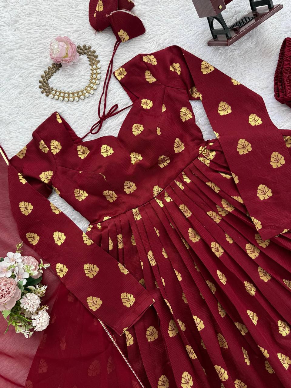 Indian Designer partywear Anarkali Suit