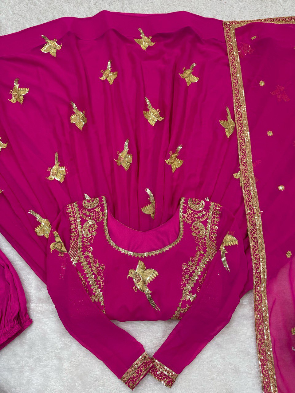 Traditional Partywear Heavy Anarkali Suit