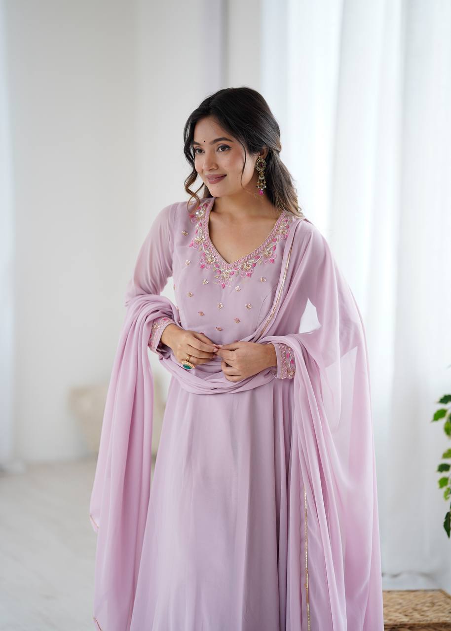 New Launch Georgette Anarkali Suit
