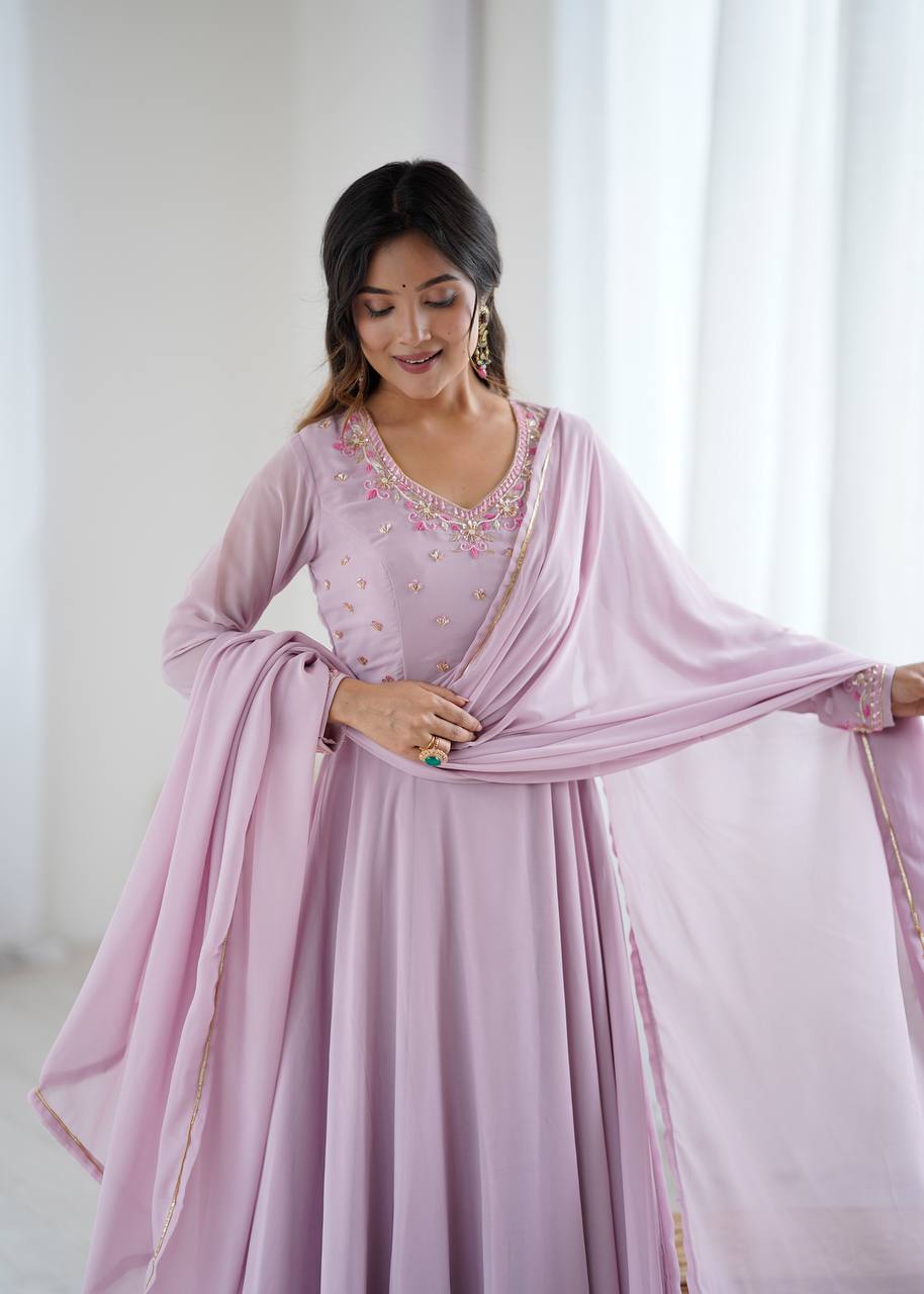 New Launch Georgette Anarkali Suit