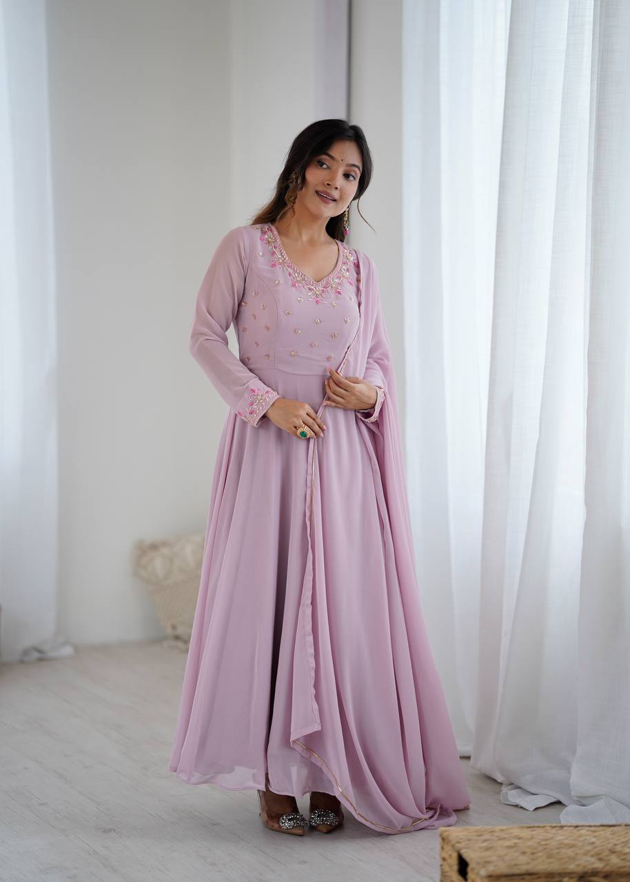 New Launch Georgette Anarkali Suit
