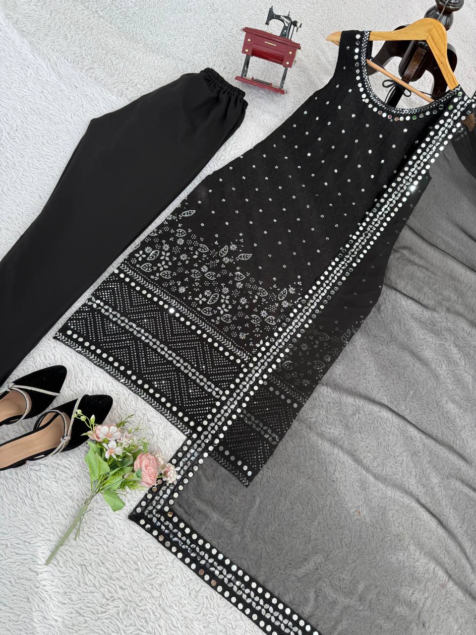 Premium Ethnic Black Salwar Kameez