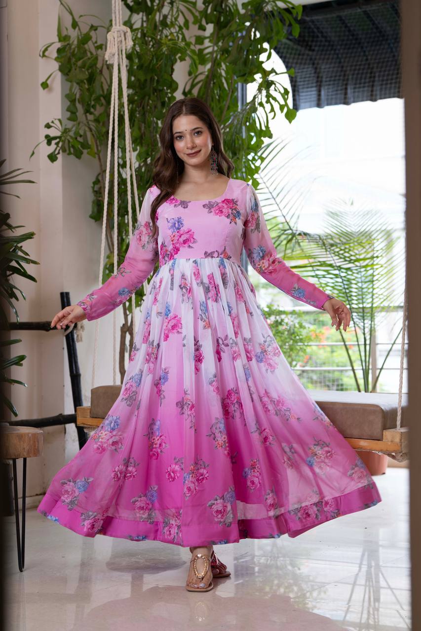 Traditional Indian salwar kameez with dupatta