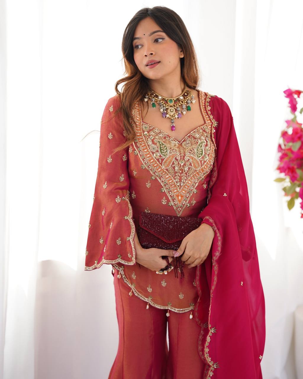 Heavy Georgette Wedding Sharara's
