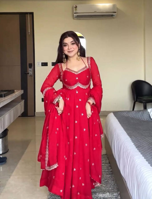 Anarkali suit for Diwali