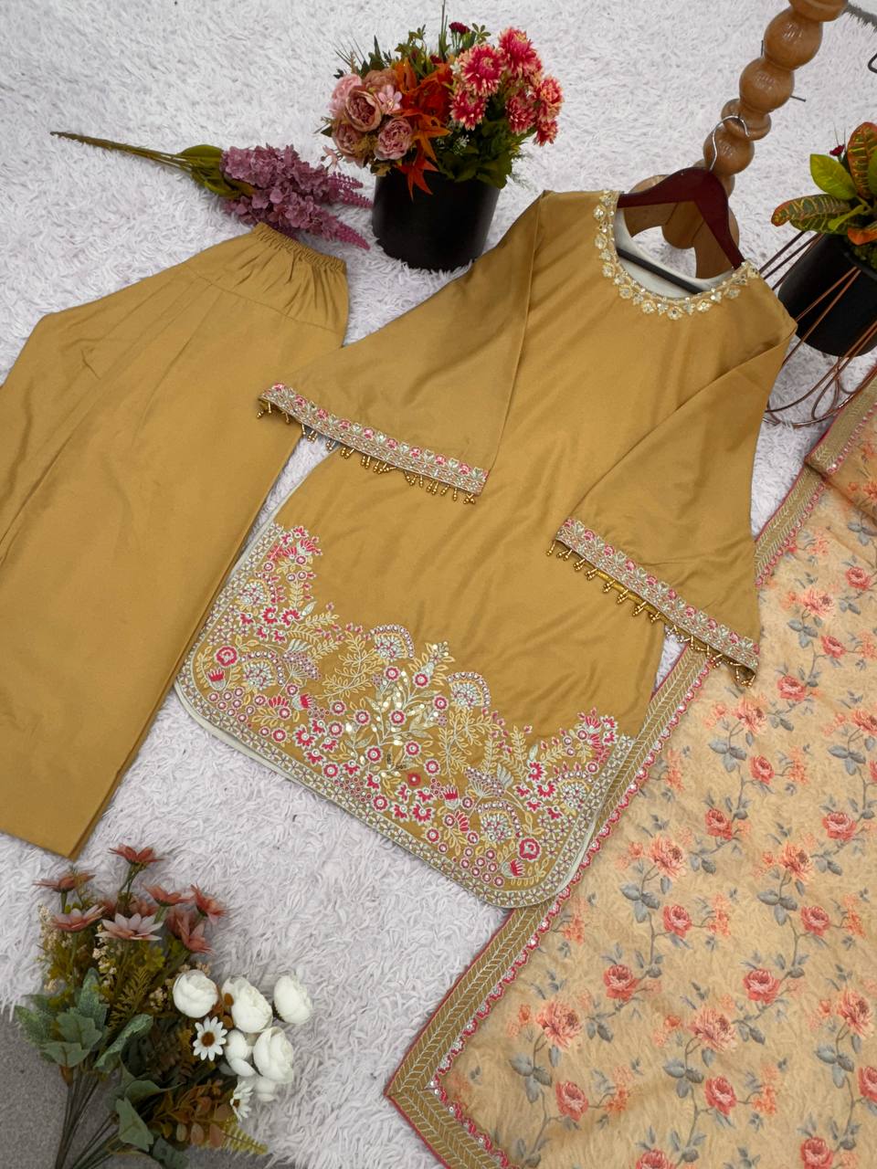 French Crepe Suit Set, Farshi Pant Dress for Women, Embroidery Sequence Suit, Moti Work Kurti Set, Heavy Lace Work Outfit, Designer Indian Suit 2025, Tissue Silk Dupatta Suit, Readymade Ethnic Set, Party Wear for Women, Traditional Wear Dress, Stylish Farshi Kurti Set, Fully Stitched Indian Suit, Fancy Silk Suit Design, Elegant Printed Dupatta Dress, Festive Ethnic Wear for Women