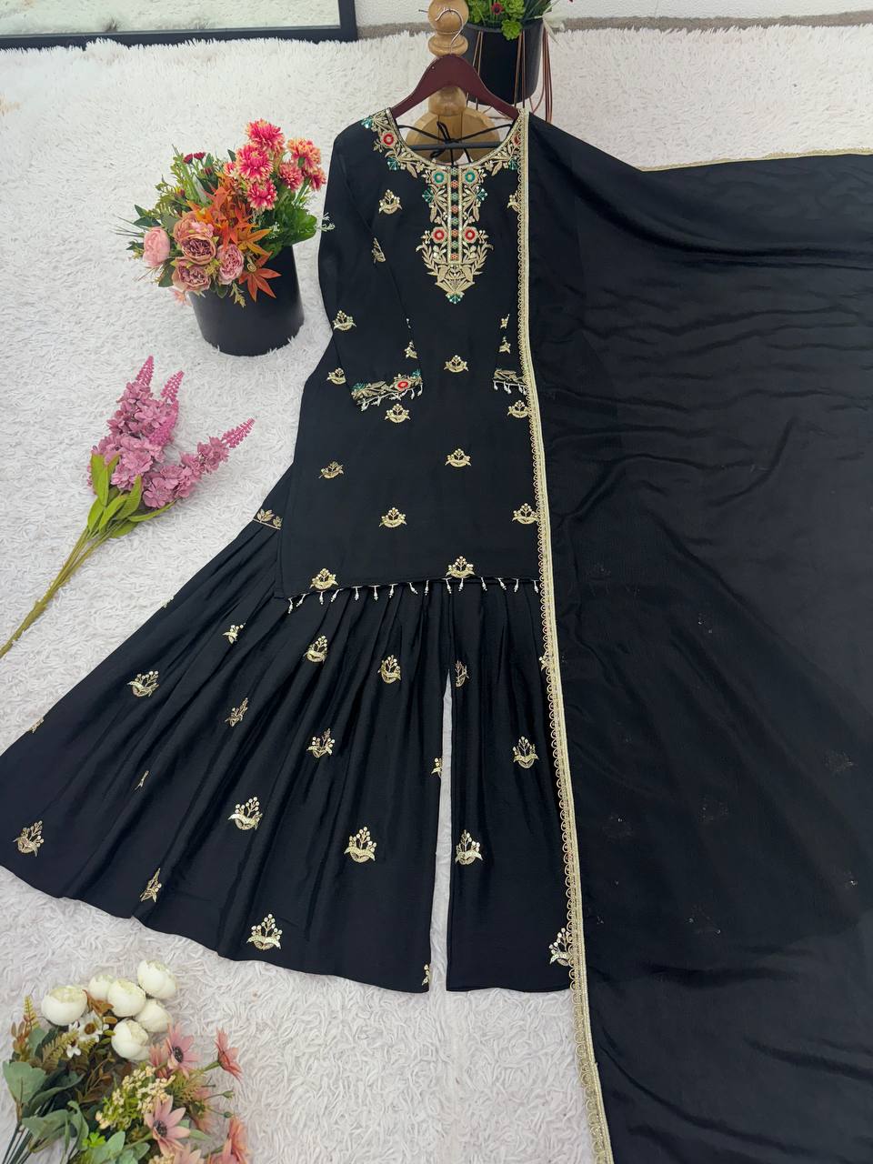 sharara kurti set,
designer sharara suit,
georgette sharara kurti,
ethnic wear for women,
party wear sharara set,
traditional indian outfit,
embroidered sharara kurti,
sharara with dupatta,
wedding wear sharara,
festive sharara suit,
heavy work sharara,
readymade sharara kurti,
latest sharara design,
sharara kurti online,
stylish sharara dress,
