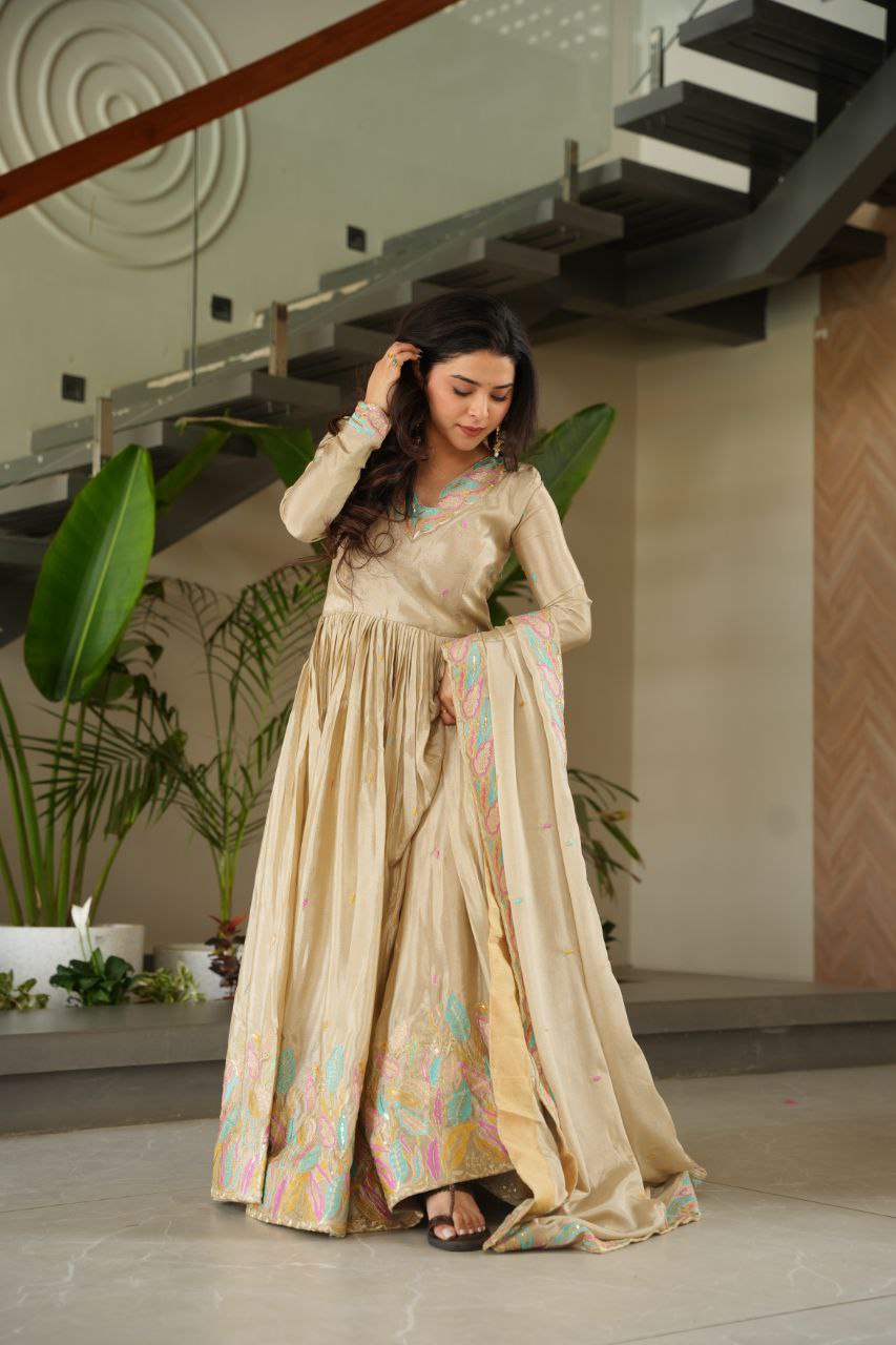 beige Anarkali kurti, designer Anarkali, party wear Anarkali, georgette Anarkali kurti, cotton Anarkali kurti, embroidered Anarkali, Anarkali dress for women, long Anarkali kurti, Anarkali kurti with dupatta, ethnic Anarkali kurti, floor length Anarkali, Anarkali suit set, traditional Anarkali kurti, Anarkali kurti online, wedding Anarkali kurti