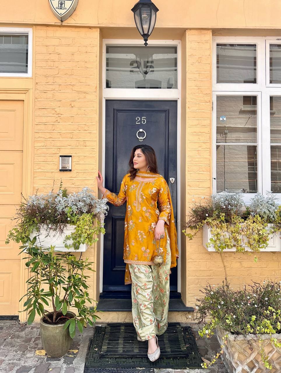 Premium Partywear Kurti with Dupatta Salwar Kameez