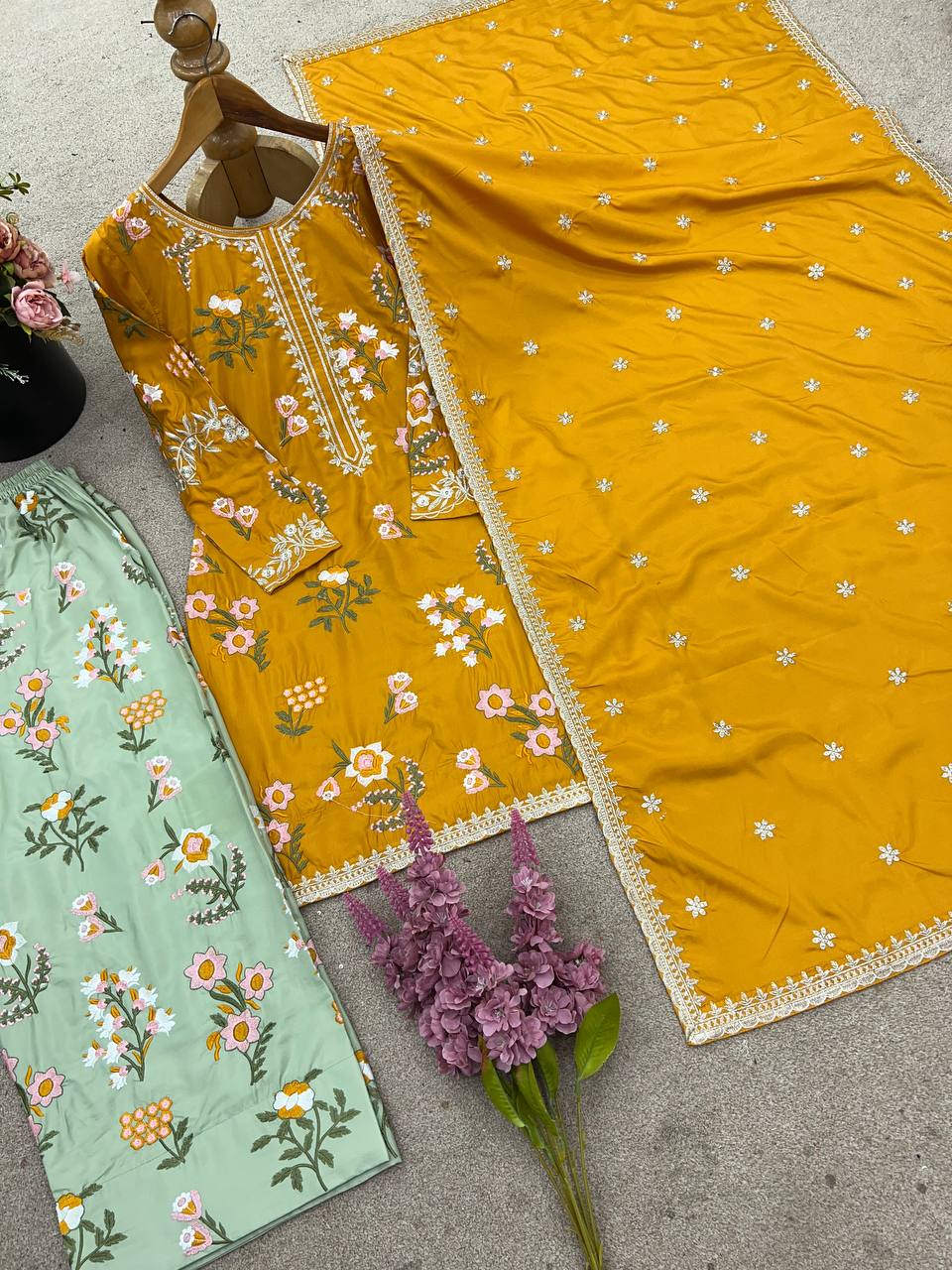 Premium Partywear Kurti with Dupatta Salwar Kameez