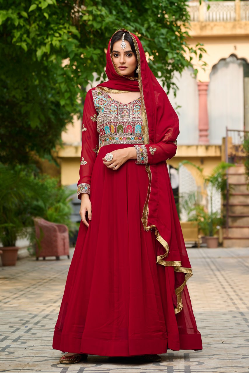 Red Anarkali kurti, designer Anarkali, party wear Anarkali, georgette Anarkali kurti, cotton Anarkali kurti, embroidered Anarkali, Anarkali dress for women, long Anarkali kurti, Anarkali kurti with dupatta, ethnic Anarkali kurti, floor length Anarkali, Anarkali suit set, traditional Anarkali kurti, Anarkali kurti online, wedding Anarkali kurti
