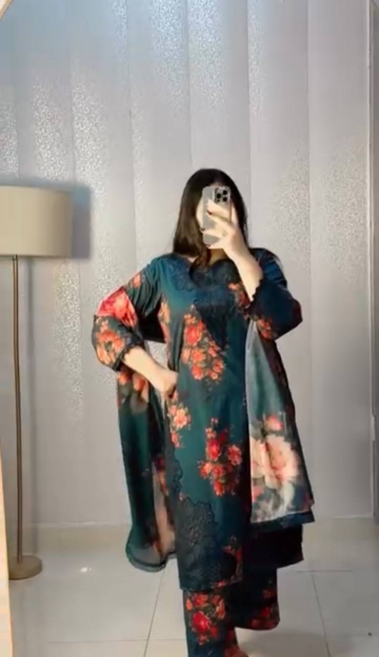 Natural Crepe Suit Set, Digital Print Suit for Women, Embroidered Crepe Dress, Designer Kurti Set, Elegant Ethnic Wear, Full Sleeve Suit Design, Festive Wear for Ladies, Printed Suit Set 2025, Readymade Kurti Bottom Dupatta, Comfortable Party Wear, Stylish Indian Outfit, Daily Wear Ethnic Set, Lightweight Printed Suit, Crepe Fabric Suit Design, Latest Women's Ethnic Wear,