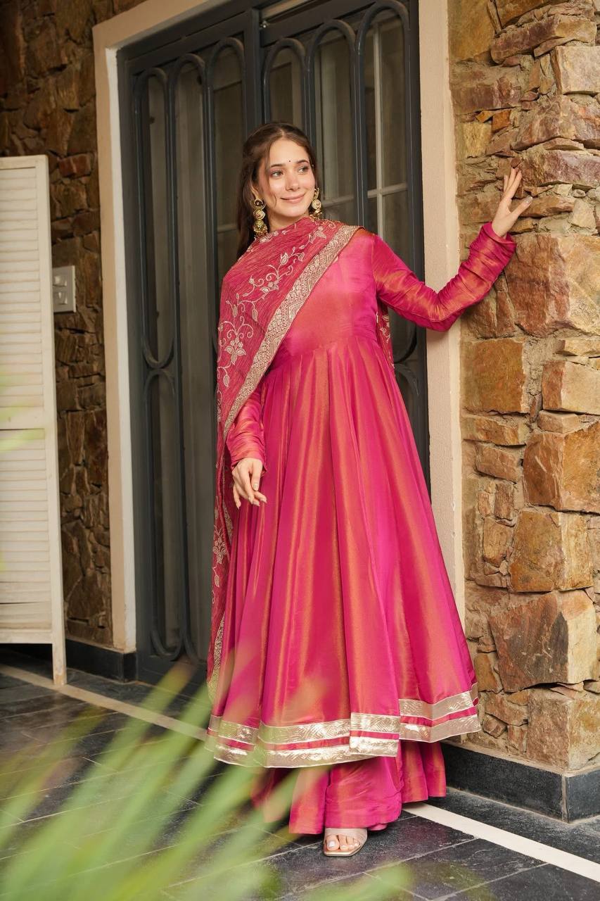 Fully Flared Stylish Anarkali suit for Women