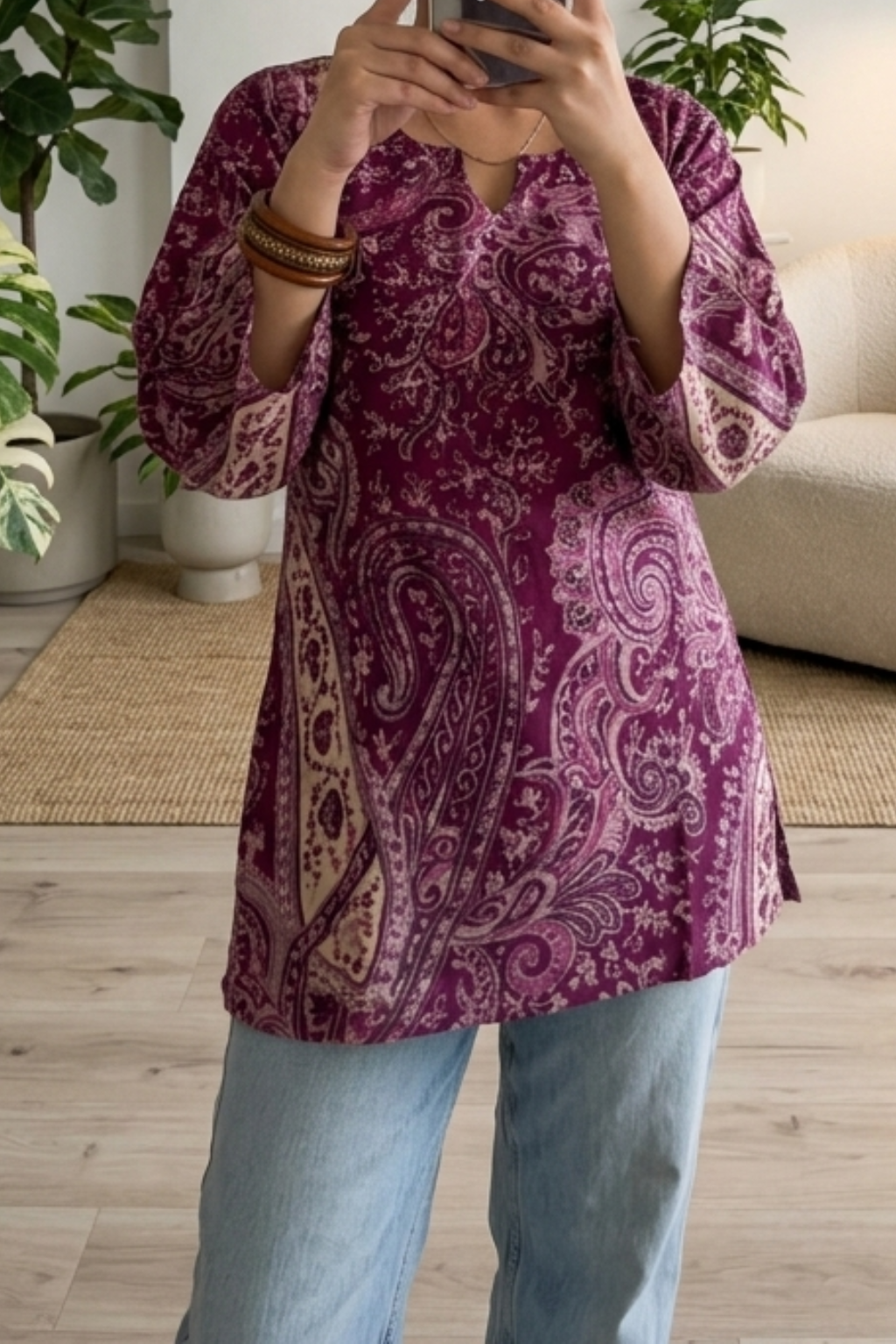 Lightweight Cotton Printed Short Kurti – Summer Collection
