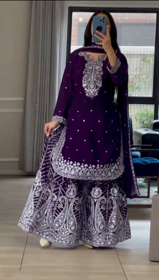 Chinnon Silk Sharara Set,
Heavy Embroidered Sharara,
Fancy Border Kurti Set,
Latkan Dori Kurti Suit,
Sharara Suit for Weddings,
Party Wear Sharara Dress,
Designer Sharara Kurti Set,
Pure Chinnon Silk Suit,
Sharara with Embroidered Dupatta,
Micro Cotton Lined Suit,
Fully Stitched Sharara Set,
Traditional Indian Sharara,
Fancy Sharara Set for Women,
Latkan Detailing Kurti,
Wedding Guest Outfit,
Festival Wear Sharara Suit,
Stylish Ethnic Wear,
Heavy Work Sharara Dress,
Indian Bridal Sharara,
Occasion Wear Kurt
