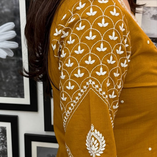 mustard cotton kurti,mustard salwar kameez,mustard kurta set,cotton kurti with dupatta,mustard yellow kurti,women mustard suit,mustard kurti pant set,embroidered cotton kurti,mustard ethnic wear,mustard color outfit,mustard kurti for women,traditional mustard suit,cotton salwar kameez,mustard kurti with pant,mustard wedding wear,haldi function kurti,mustard festive outfit,mustard kurti online,soft cotton mustard kurta,mustard kurta for haldi,mustard indian dress,three piece mustard suit,mustard kurti for su