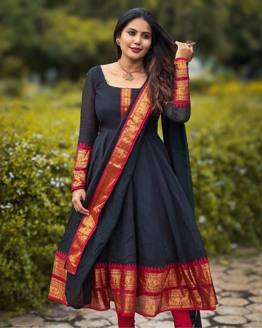 cotton anarkali gown, ethnic wear for women, festive anarkali dress, casual cotton anarkali, floor length gown, indian cotton gown, traditional anarkali dress, summer anarkali gown, daily wear ethnic gown, cotton flared dress, stylish anarkali suit, breathable cotton dress, indian ethnic fashion, long cotton kurti gown, anarkali dress for girls,