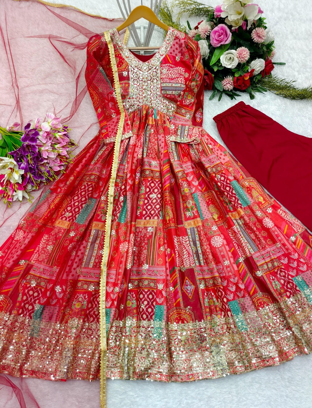 Anarkali Party Wear Indian Dress Designer Bollywood Pakistani Wedding Anarkali